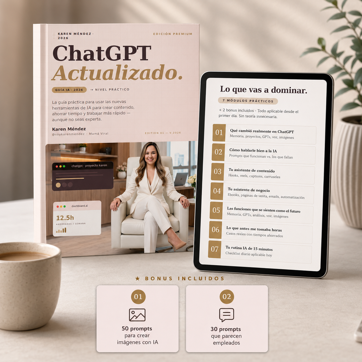 ChatGPT Actualizado · Ebook + Bonus